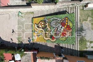 TLAXCALA . OFRENDA MONUMENTAL
