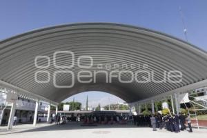 GOBIERNO ESTATAL . INAUGURACIÓN TECHADO
