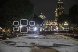 ZÓCALO . ALFOMBRA MONUMENTAL