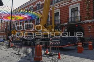 JUAN DE PALAFOX . CIERRE VIAL