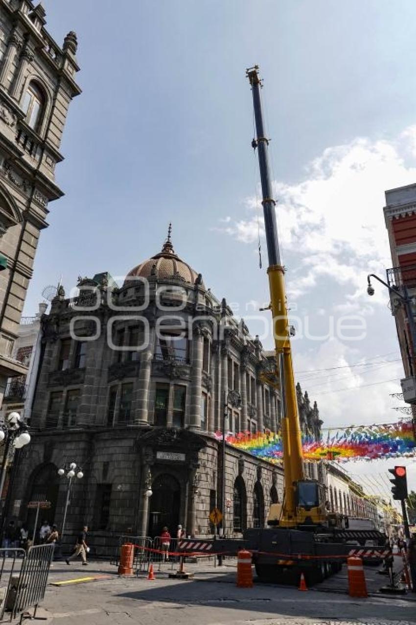 JUAN DE PALAFOX . CIERRE VIAL