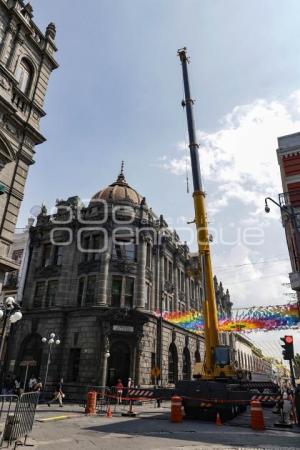JUAN DE PALAFOX . CIERRE VIAL