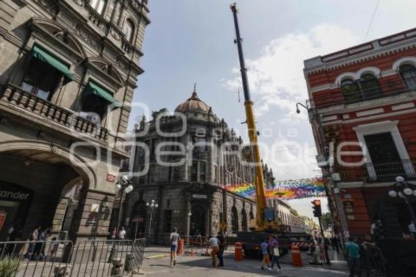 JUAN DE PALAFOX . CIERRE VIAL
