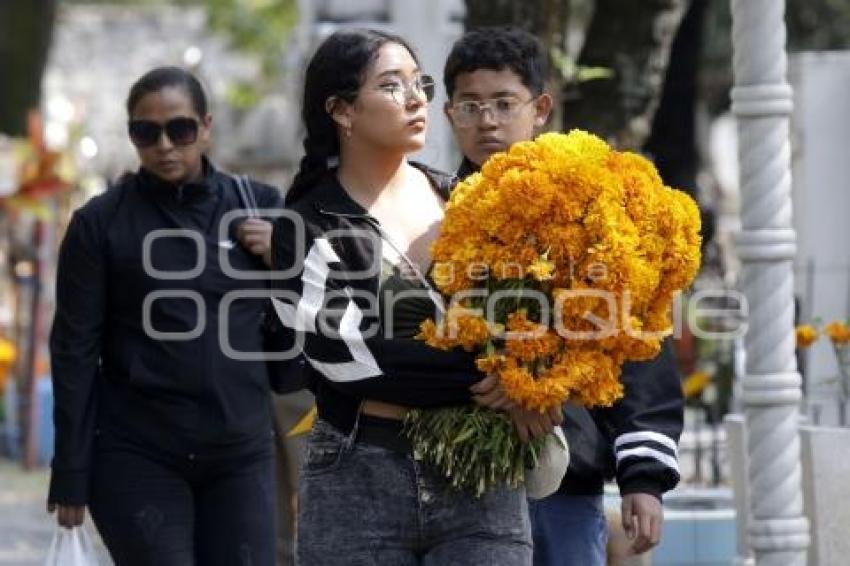 PANTEÓN . DÍA DE MUERTOS