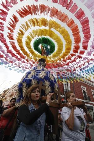 SANTA MUERTE . PROCESIÓN