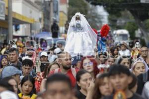 SANTA MUERTE . PROCESIÓN