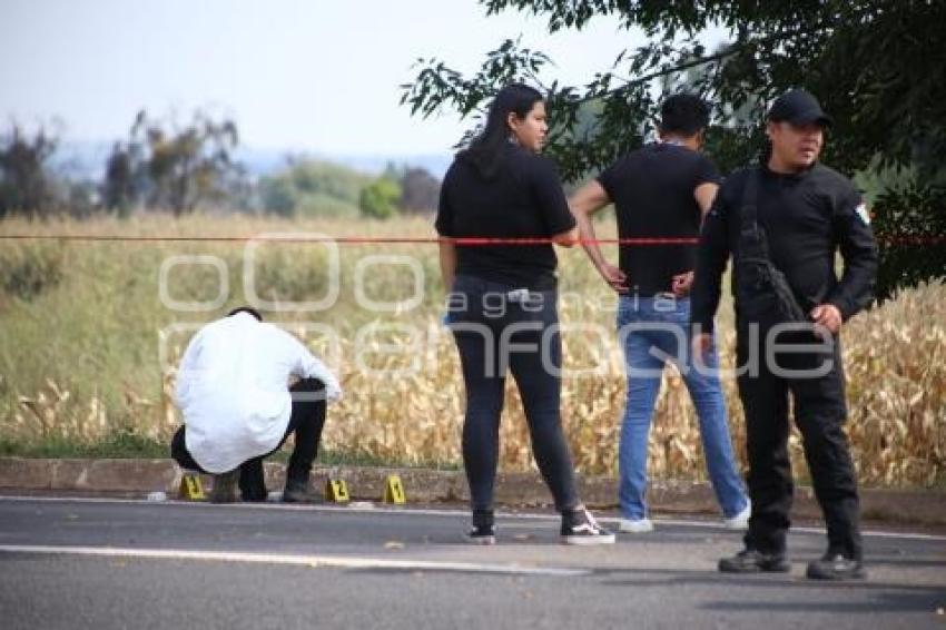 TLAXCALA . HOMICIDIO MOTOCICLISTA
