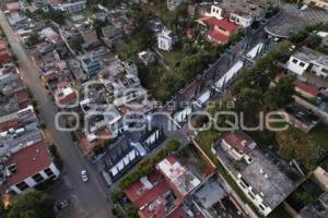 TLAXCALA . ESCALINATAS LOS HÉROES