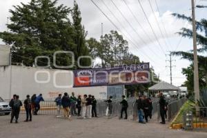 ESTADIO HERMANOS SERDÁN . CIERRE VIAL