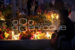 TLAXCALA . VELADA PANTEÓN