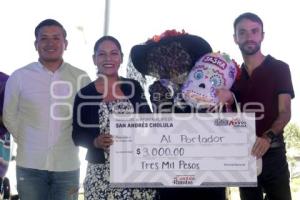 SAN ANDRÉS CHOLULA . CONCURSO DE DISFRACES