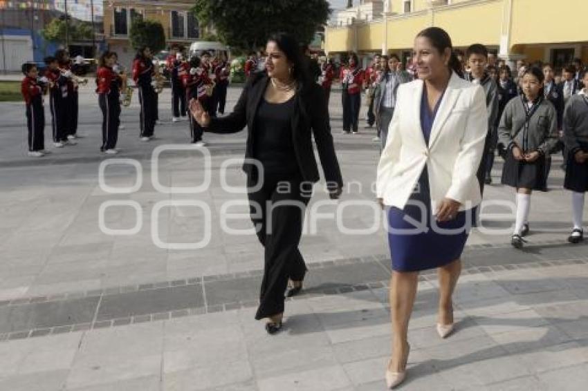 SAN ANDRÉS CHOLULA . CEREMONIA CÍVICA
