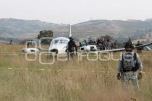 ATERRIZAJE AVIONETA