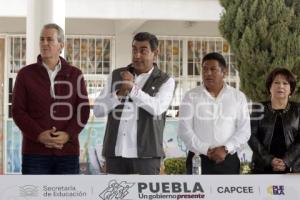 GOBIERNO ESTATAL . INAUGURACIÓN TECHADO