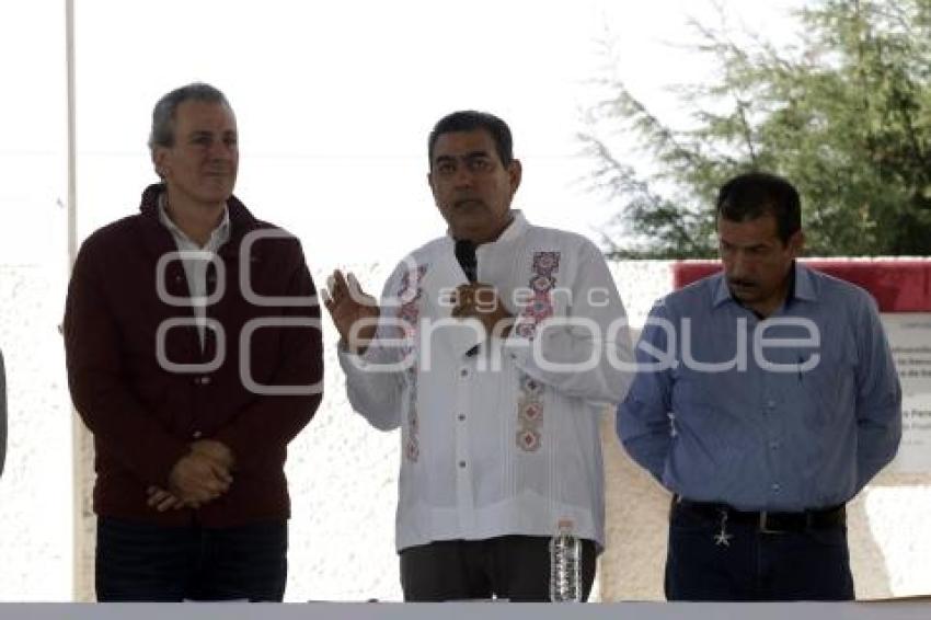 GOBIERNO ESTATAL . INAUGURACIÓN TECHADO