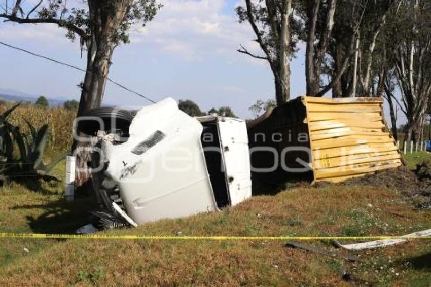 TLAXCALA . DECESO ACCIDENTE