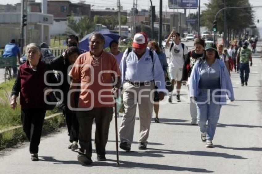 MANIFESTACIÓN CASA DE JUSTICIA . RUTA