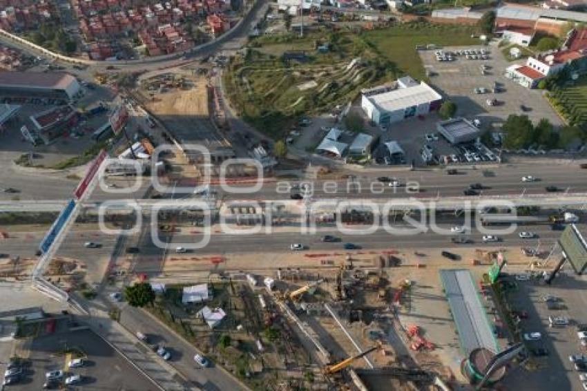 VIADUCTO ELEVADO . CICLOVÍA ATLIXCÁYOTL