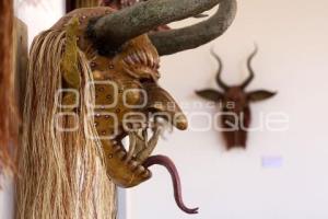 EXPOSICIÓN .  MASCARAS DIABLOS YAUHTLI