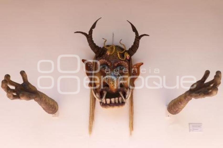 EXPOSICIÓN . MASCARAS DIABLOS YAUHTLI