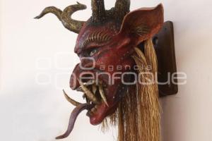 EXPOSICIÓN .  MASCARAS DIABLOS YAUHTLI