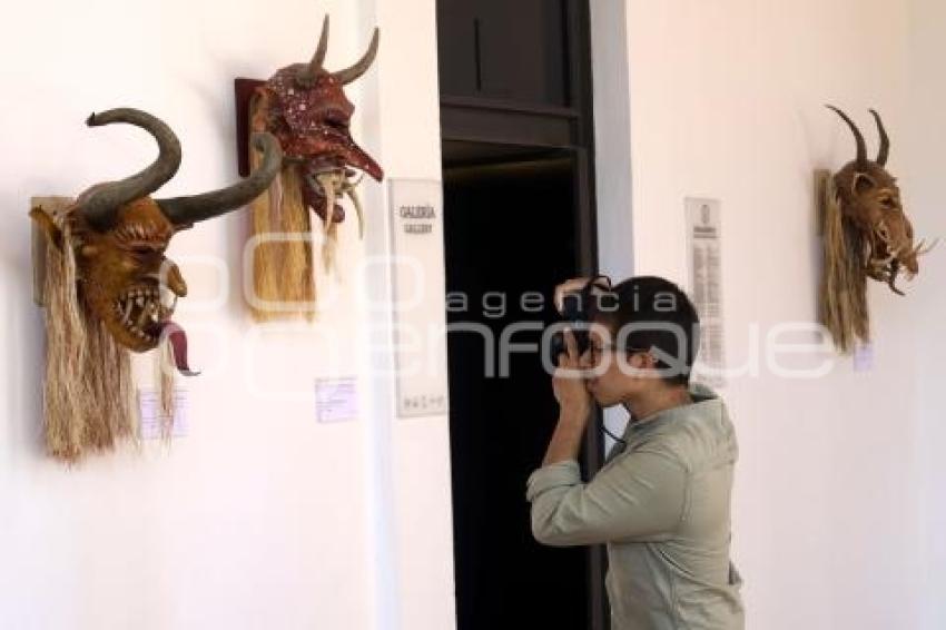 EXPOSICIÓN . MASCARAS DIABLOS YAUHTLI
