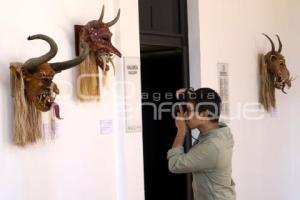 EXPOSICIÓN .  MASCARAS DIABLOS YAUHTLI