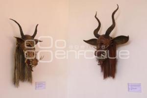 EXPOSICIÓN .  MASCARAS DIABLOS YAUHTLI