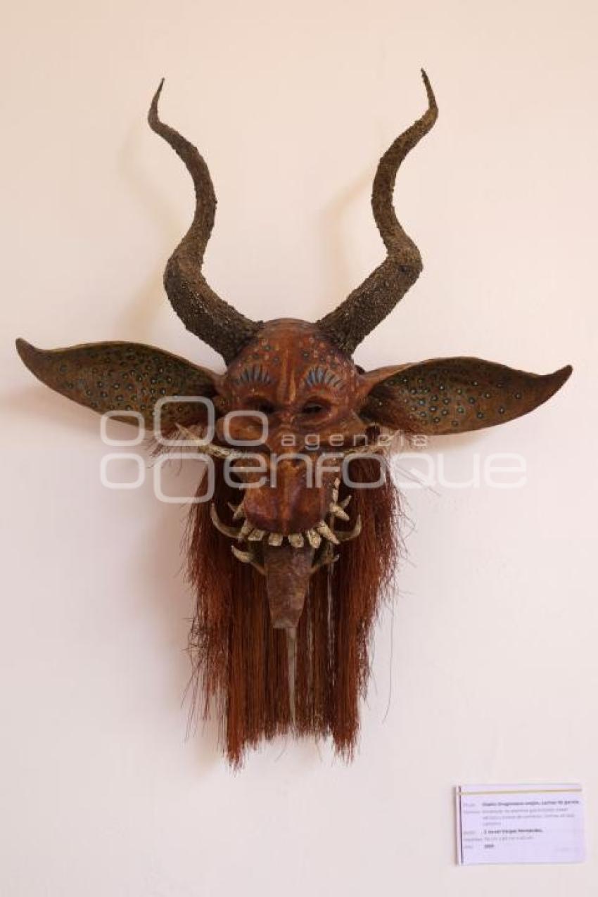 EXPOSICIÓN . MASCARAS DIABLOS YAUHTLI