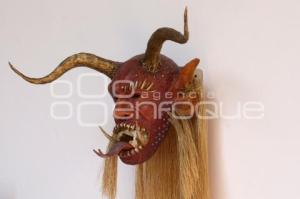 EXPOSICIÓN .  MASCARAS DIABLOS YAUHTLI