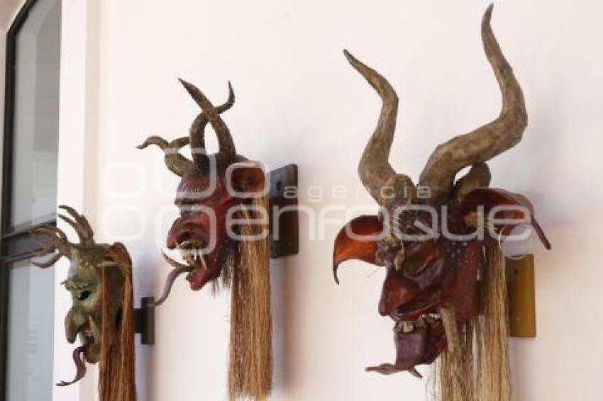 EXPOSICIÓN . MASCARAS DIABLOS YAUHTLI