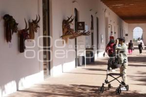 EXPOSICIÓN .  MASCARAS DIABLOS YAUHTLI