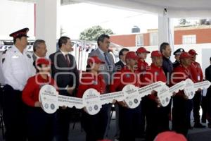 INAUGURACIÓN . ESTACIÓN DE BOMBEROS
