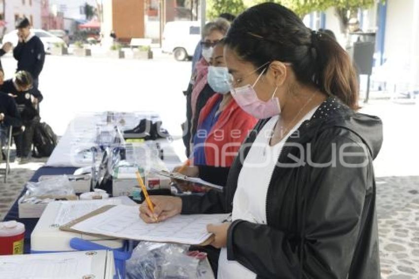 SAN ANDRÉS CHOLULA .  JORNADA DE SALUD