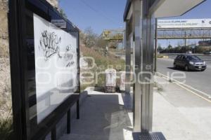 RUTA  LINEA 4 . PARADEROS 