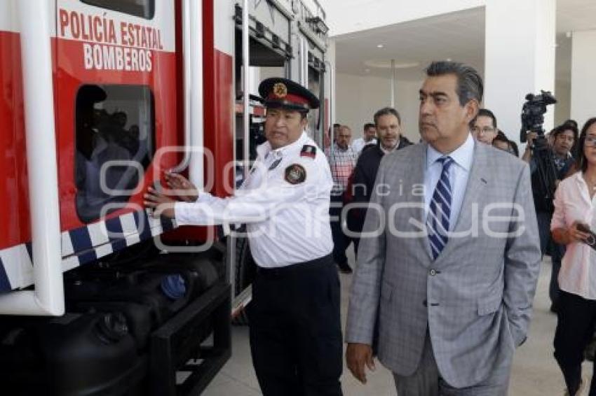 INAUGURACIÓN . ESTACIÓN DE BOMBEROS
