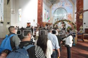 TLAXCALA . RELIQUIAS SAN JUDAS TADEO