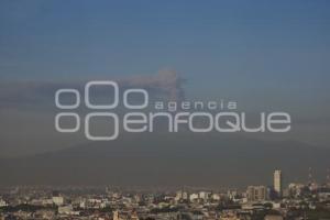 VOLCÁN POPOCATÉPETL . FUMAROLA