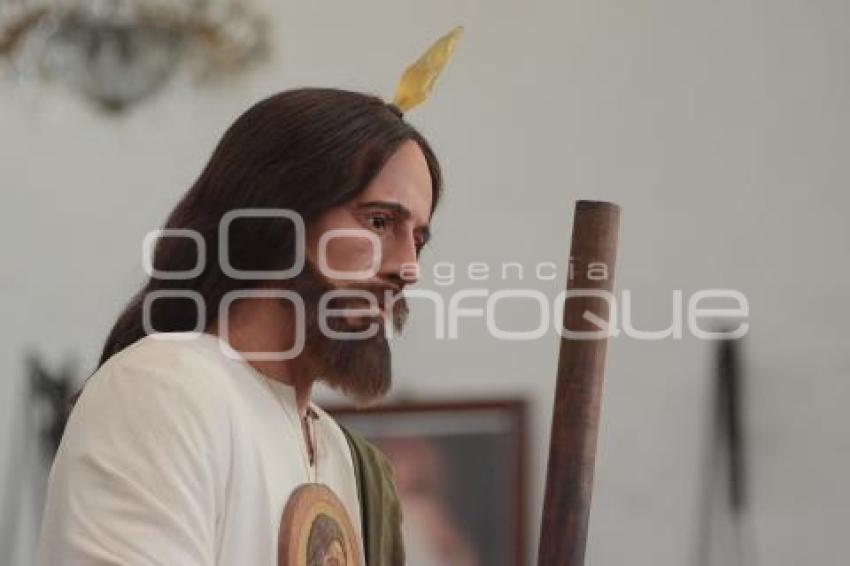 TLAXCALA . RELIQUIAS SAN JUDAS TADEO