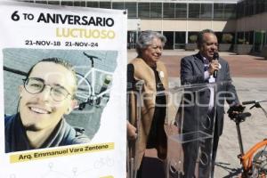 HOMENAJE LUCTUOSO . EMMANUEL VARA ZENTENO