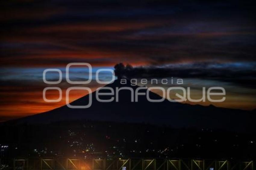 TLAXCALA . VOLCÁN POPOCATÉPETL