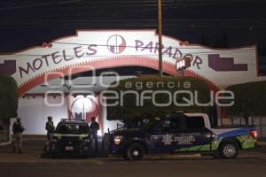 NOTA ROJA . FALLECIDOS EN MOTEL