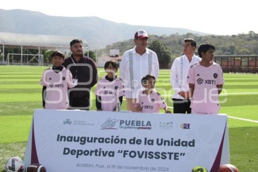 ACATLÁN . INAUGURACIÓN CANCHA