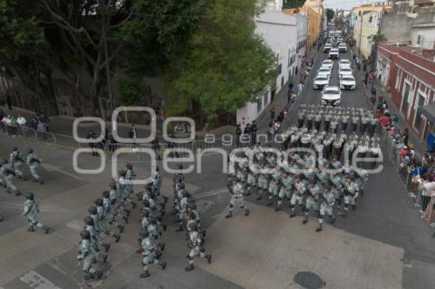 DESFILE MILITAR REVOLUCIÓN MEXICANA