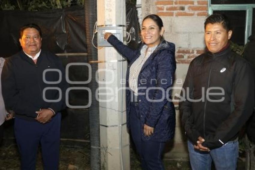 SAN ANDRÉS CHOLULA . ALUMBRADO PÚBLICO