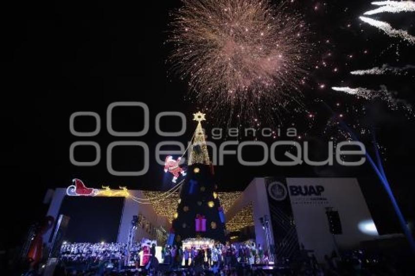 BUAP . ÁRBOL DE NAVIDAD