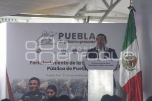 GOBIERNO ESTATAL . ENTREGA DE PATRULLAS