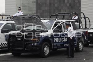GOBIERNO ESTATAL . ENTREGA DE PATRULLAS