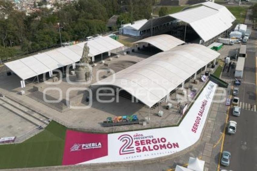 PREPARATIVOS INFORME GOBERNADOR