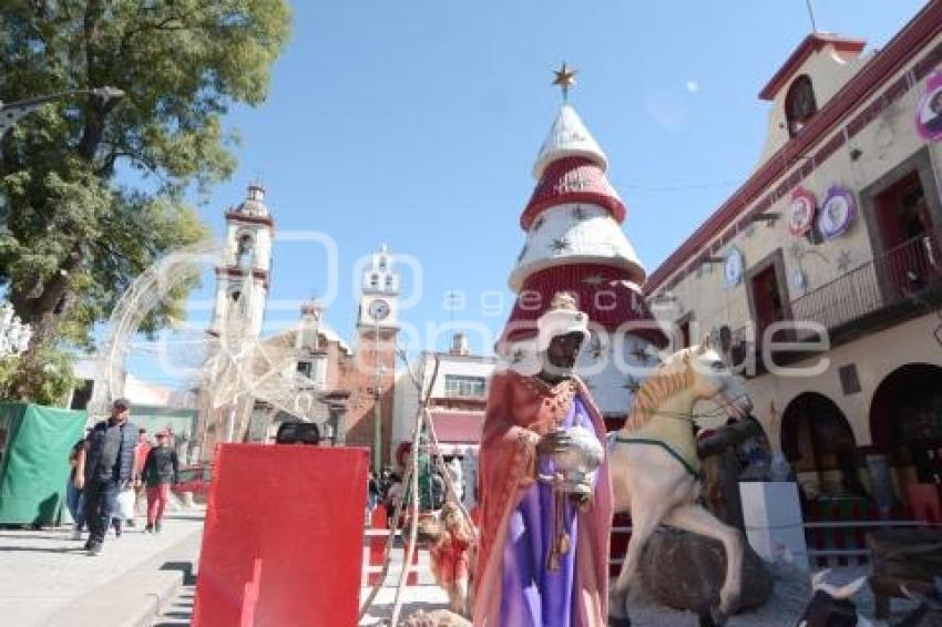 CHIAUTEMPAN . ADORNOS NAVIDEÑOS